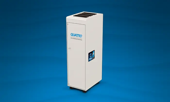 BP1000 air purifier, hepa filter and chemical odor filter